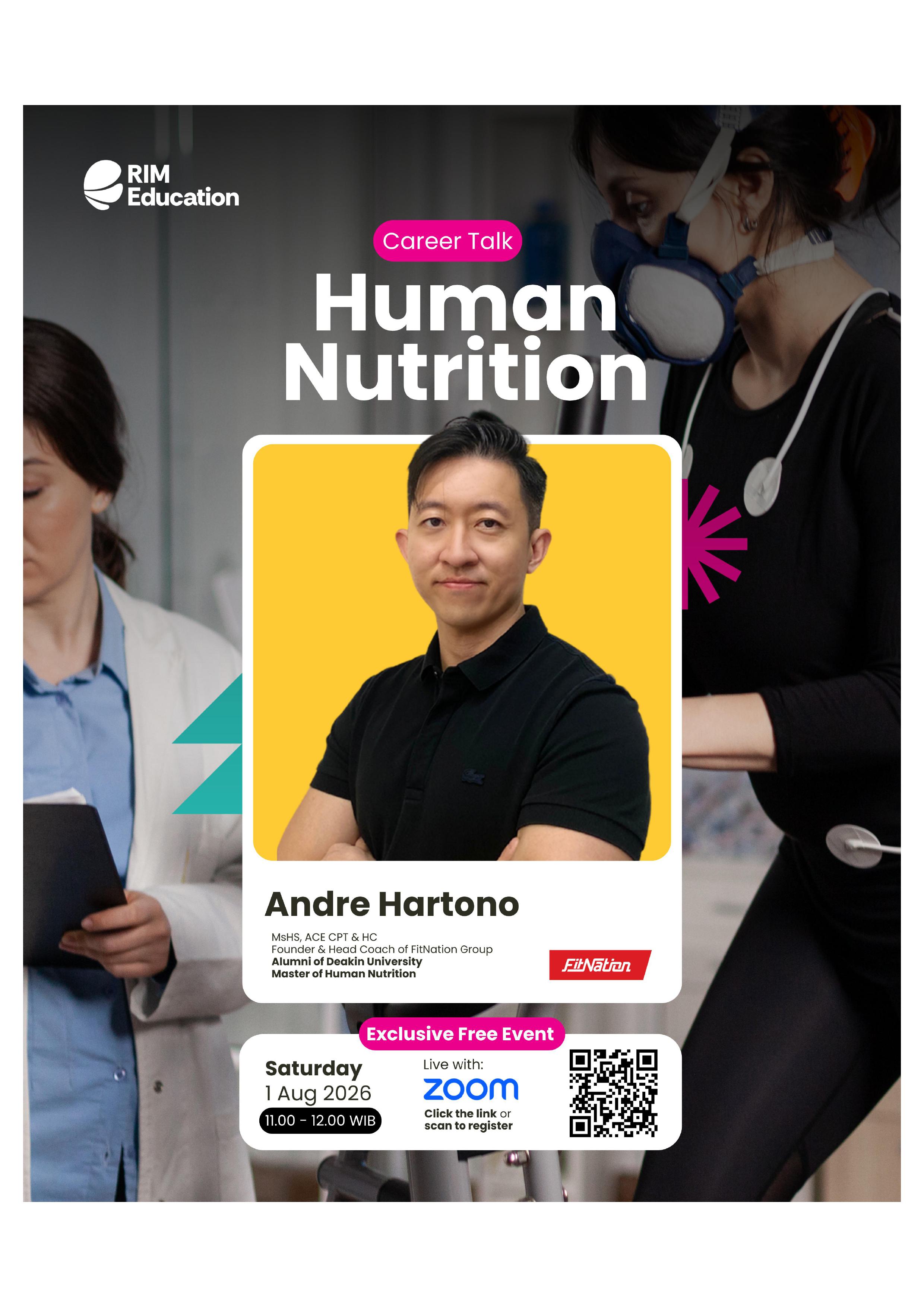 Career Talk - Human Nutrition