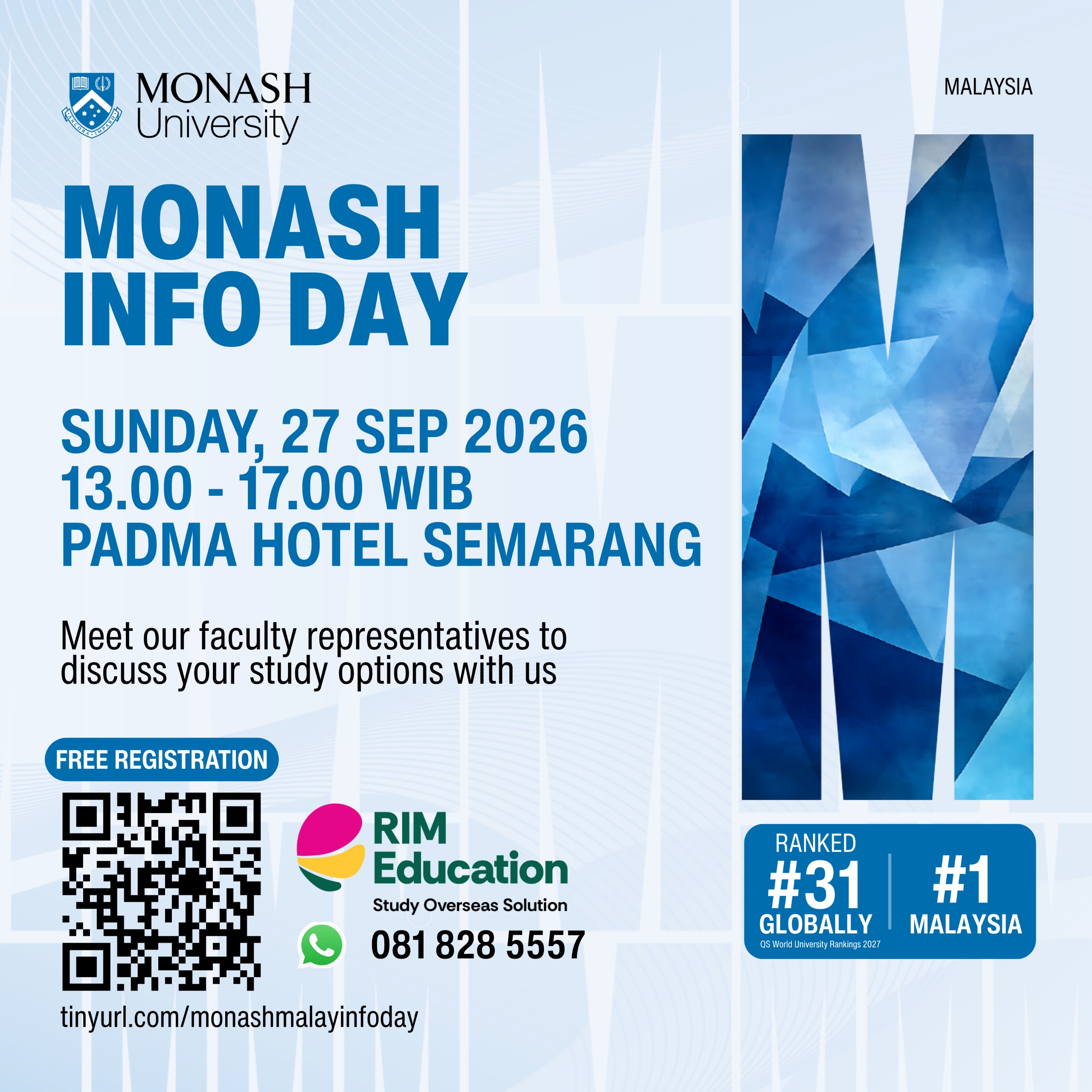 MONASH MALAYSIA INFO DAY